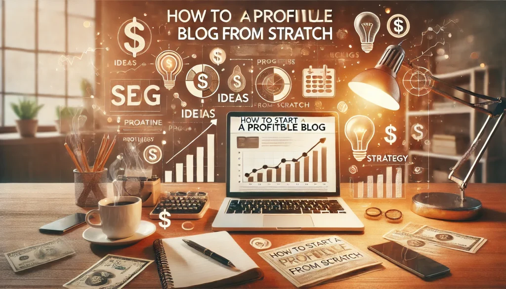 How to Start a Profitable Blog from Scratch